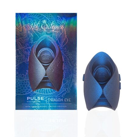Синий инновационный мужской осциллятор Pulse Solo Essential Dragon Eye